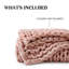 Jeté en laine Peace Nest Chunky Knit-116192688