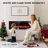 Wall-Mounted ** Electric Fireplace Insert with Remote-836244342
