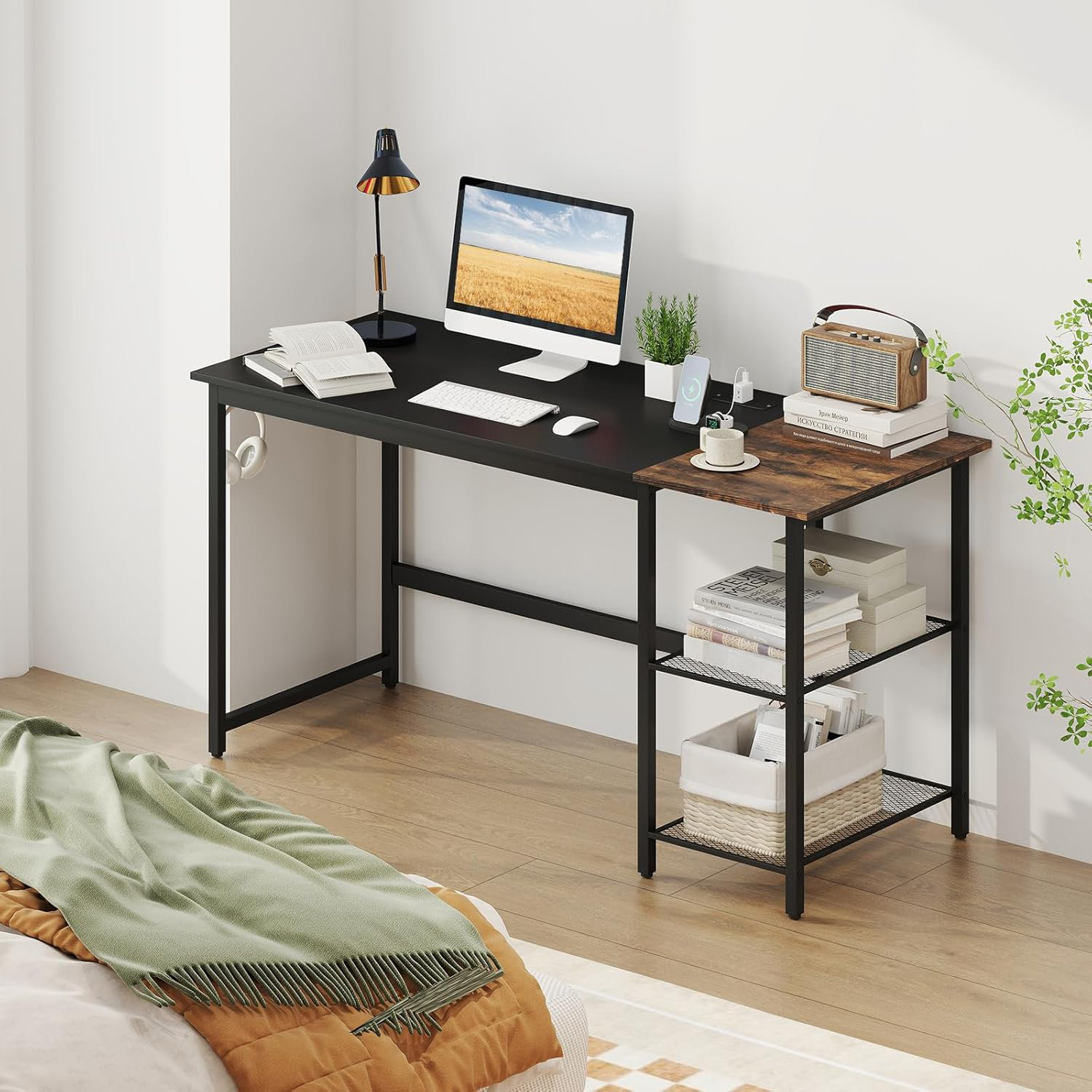 17 Stories 59" Computer Desk - Wayfair Canada
