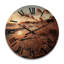 Horloge murale en bois massif Lewann-1551160384