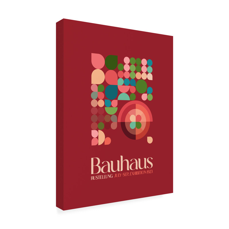 Bolog Emel Tunaboylu Bauhaus Kutular 3 Canvas Art, 18" H x 24" W