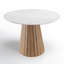 Nalani 42" Dining Table, Medium Walnut-523913616