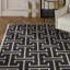 Thornbury Geometric Anthracite/Light Grey Area Rug-2125829925