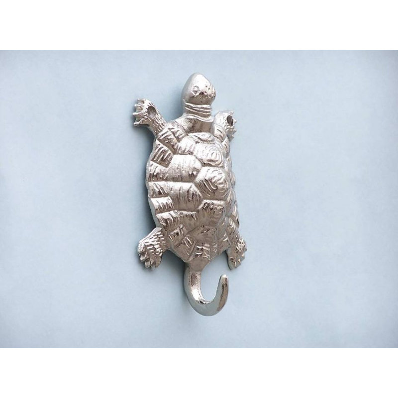 Crochet mural tortue Reggie, Chrome