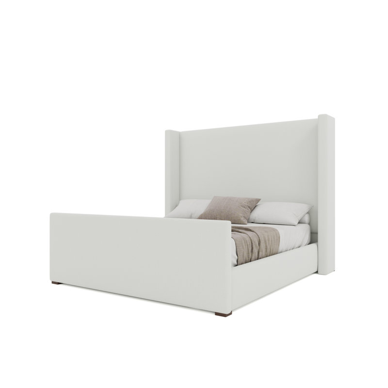 Lit de pied de lit Aylet Luxe, Natural, Queen