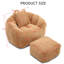 Fauteuil à billes surdimensionné avec repose-pieds-1533114661