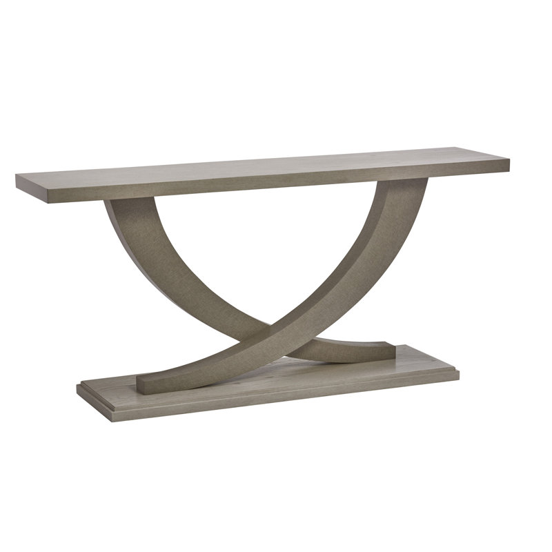 Sovereign 80'' White Ash Veneer Console Table