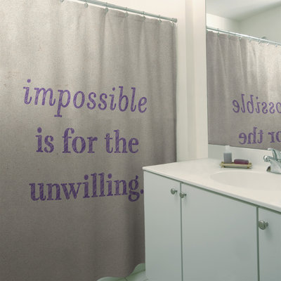 Shower Curtain with Liner Included
