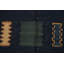 Tapis bleu marine Kilim 7 x 10