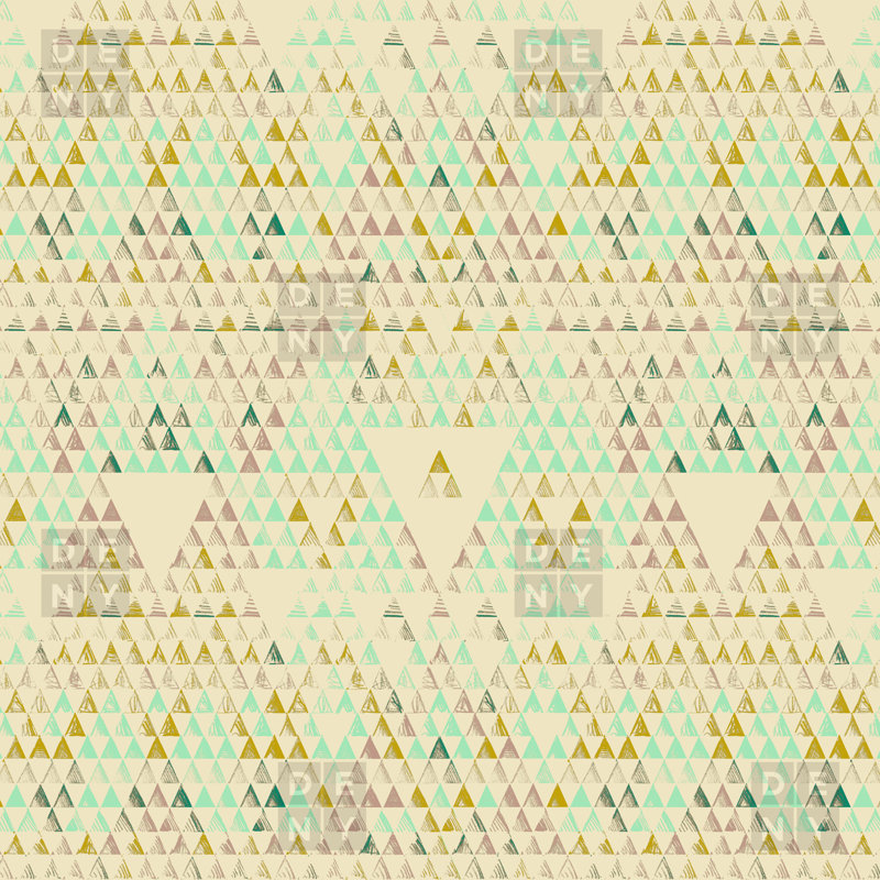 Geometric Shower Curtain