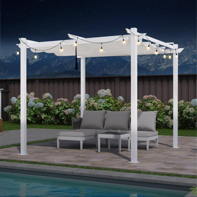 10 Ft. W x 10 Ft. D Aluminum Pergola