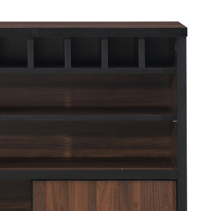 Loon Peak® Audrienne 39.4'' Bar Cabinet & Reviews | Wayfair