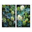 «Green Succulents Serenity Garden», 2 pièces-264924680-264924676