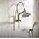 Essential™ Shower Series 10 7/16" Classic Slide Bar Shower Arm And Flange