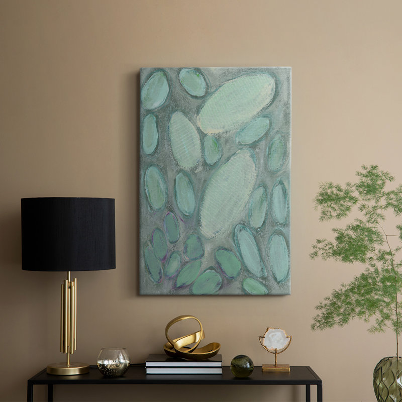 Blue Orbs II - galerie sur mesure, H 18 po x l 12 po