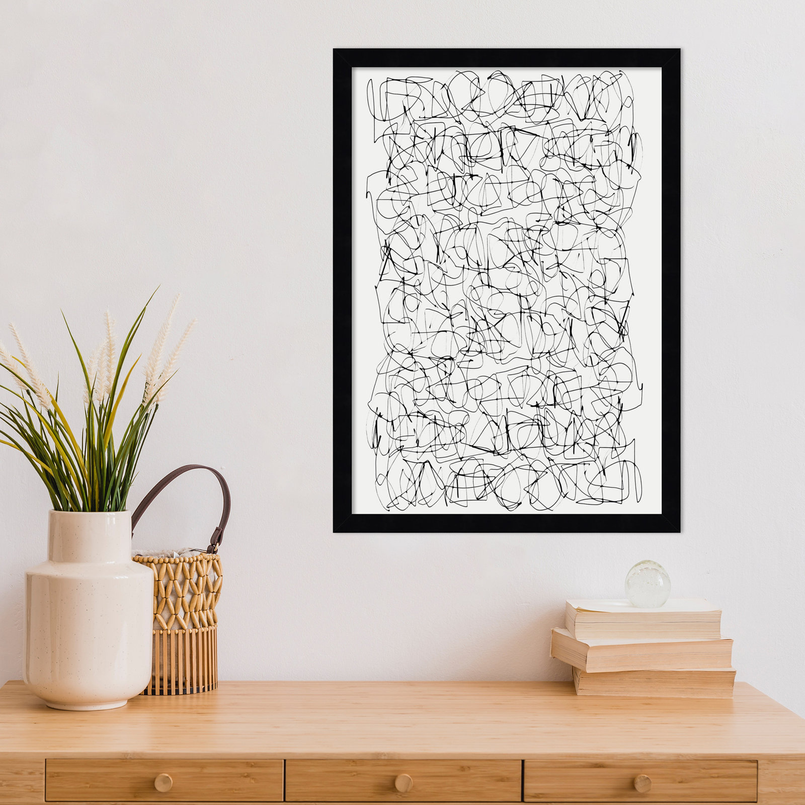 Circuitry by Dan Hobday, 21" H X 15" W, Black