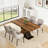 X Shaped Design Dining Table