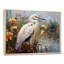 Héron pêche blanc, héron, art mural-1239976809-1243129074