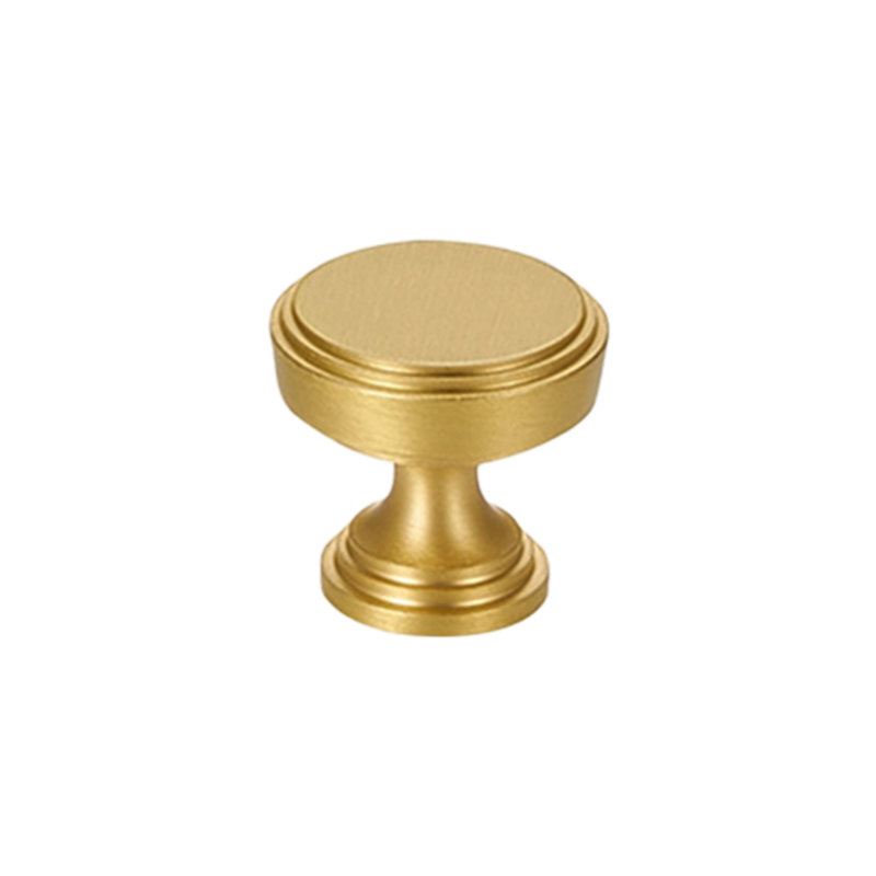 Brass Knob Multipack, Brushed Brass