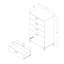 Commode l 5 po Woodacre-1063418353