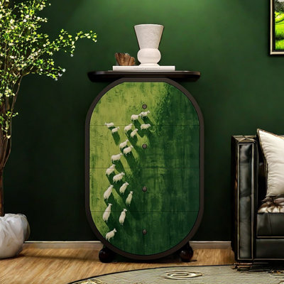 Commode décorative moderne et minimaliste