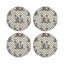 Sous-verres ronds en cuir Regal-119015334