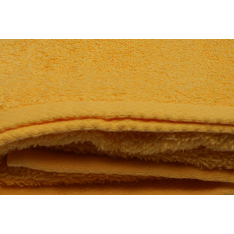 Premium Dark Yellow Hand Towel, 100% Cotton, 19.7 x 35.4 inches | 500 g/m² for Superior Absorbency | Machine Washable at 104°F | Soft and Durable, Ideal for Home, Spa, or Gym Use, Luxurious Comfort