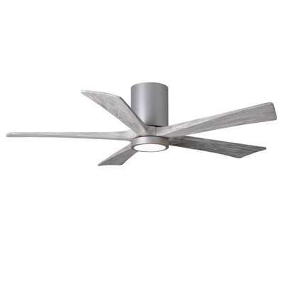 Ventilateur de plafond à 5 pales DEL avec ensemble d'éclairage inclus Irene