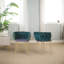 Fauteuil large en velours 22,8 po Reimo-604441392