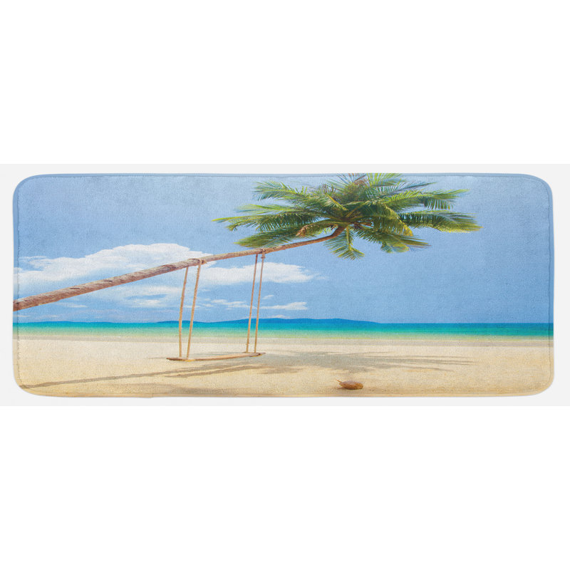 Tapis de cuisine ocean
