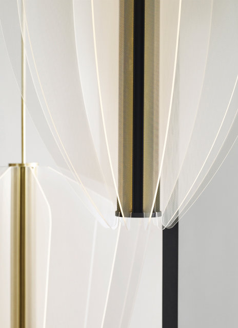 Nyra 42 Chandelier, Nightshade Black