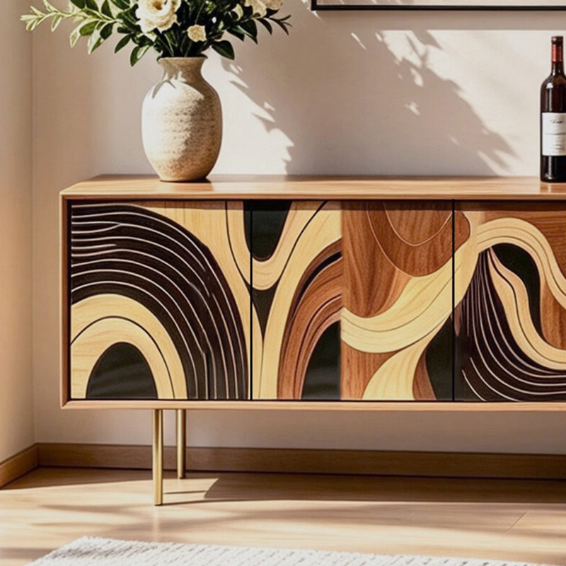 French-style minimalist modern sideboard