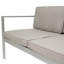 Canapé d'extérieur moderne en aluminium avec coussins Karen-54429538