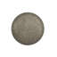 Table d'appoint Silas Modern en fer martelé avec finition nickel antique