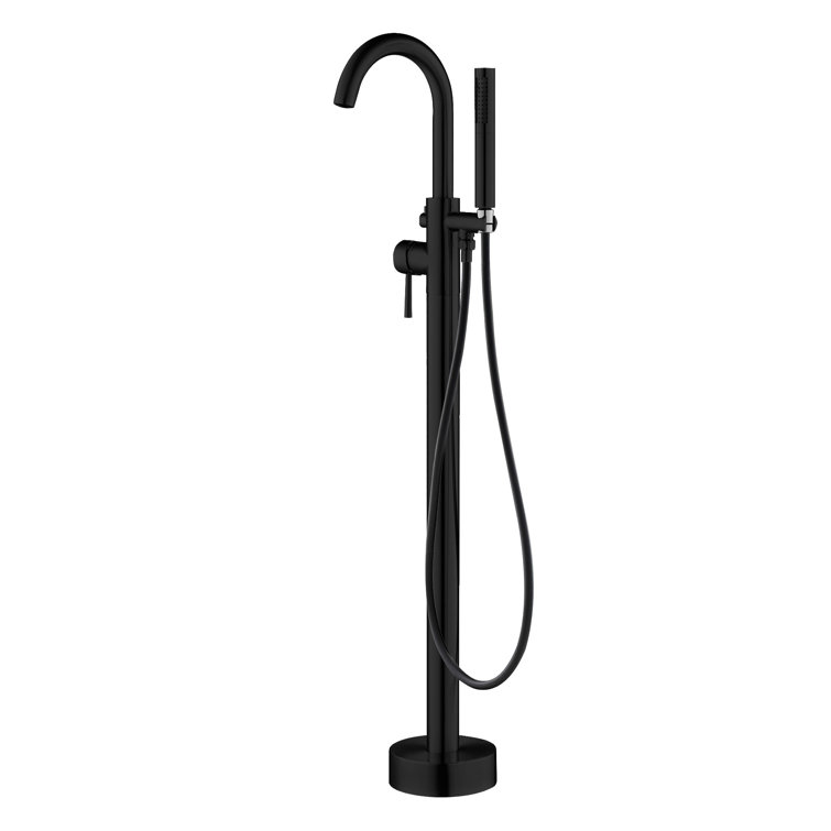 Ember 1 Handle Freestanding Tub Filler with Diverter