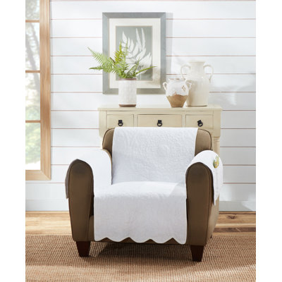 Heirloom Cotton Box Cushion Armchair Slipcover