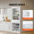 72" Kitchen Pantry Storage Cabinet