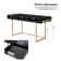 Rothi Modern 62'' W Rectangle Writing Desk with Built-in Charging Station and Cable Management and Slot Holders