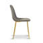 Augustus Round Table With Set Of 4 Anton Dining Chairs Dining Set-2136614886-2103389710