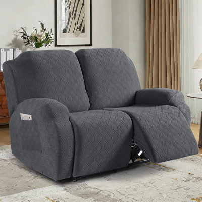  Housse pour canapé inclinable et extensible 2 places Wald