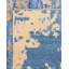 Tapis moderne noué à la main de conception unique - bleu, 9 pi 2 po x 12 pi 1 po Modern