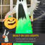 Décoration de jardin gonflable d'Halloween 5,9 pi avec citrouille