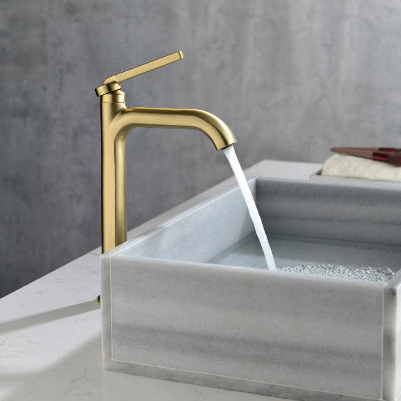 Robinet de lavabo vasque à poignée simple