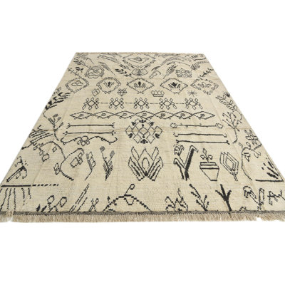 8x11 Pinson Ivory Rug