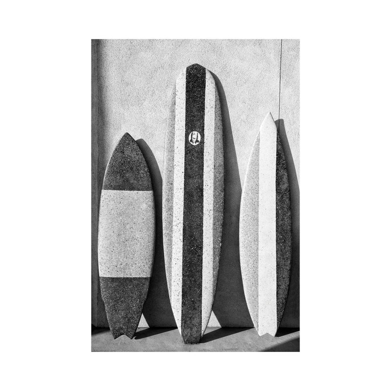 Surf Boards II by Philippe Hugonnard - Wrapped Canvas Print, 20.32 cm H x 30.48 cm W