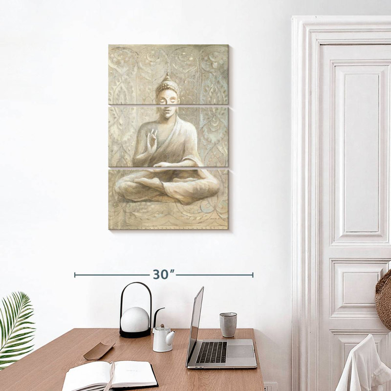 Leisha paix du Bouddha, H 32 po x l 20 po