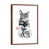 Classic Brown Wood Framed