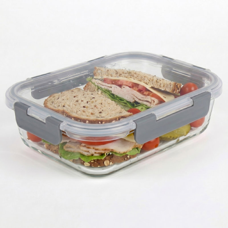 Rangement pour aliments en verre borosilicaté de 1520 ml