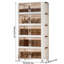 5-Tier Plastic Storage Bins with Wheels