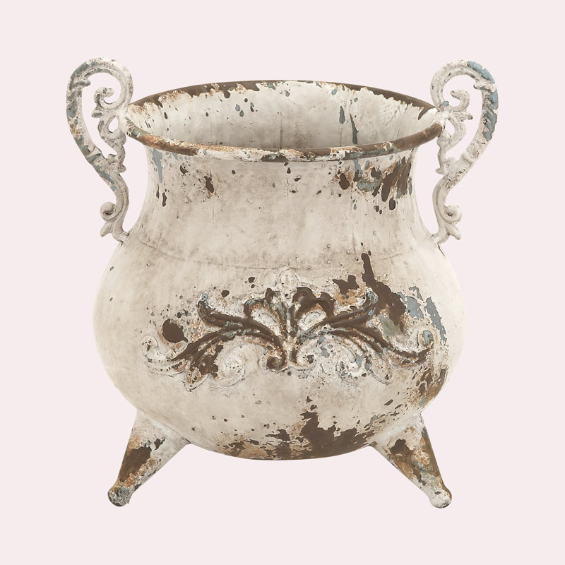 Adelia 11" Metal Table Vase